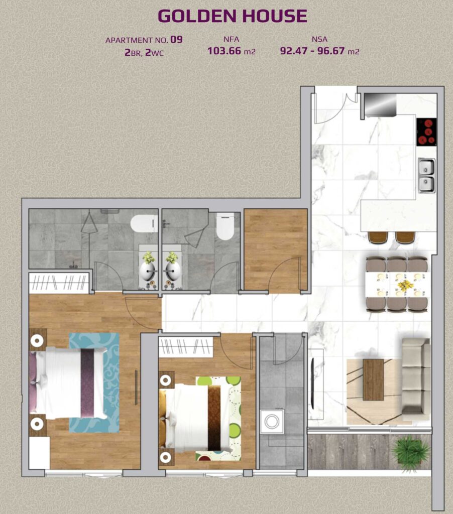 Apartment-Ho-Chi-Minh-Sunwah-Pearl-Floor-Plan