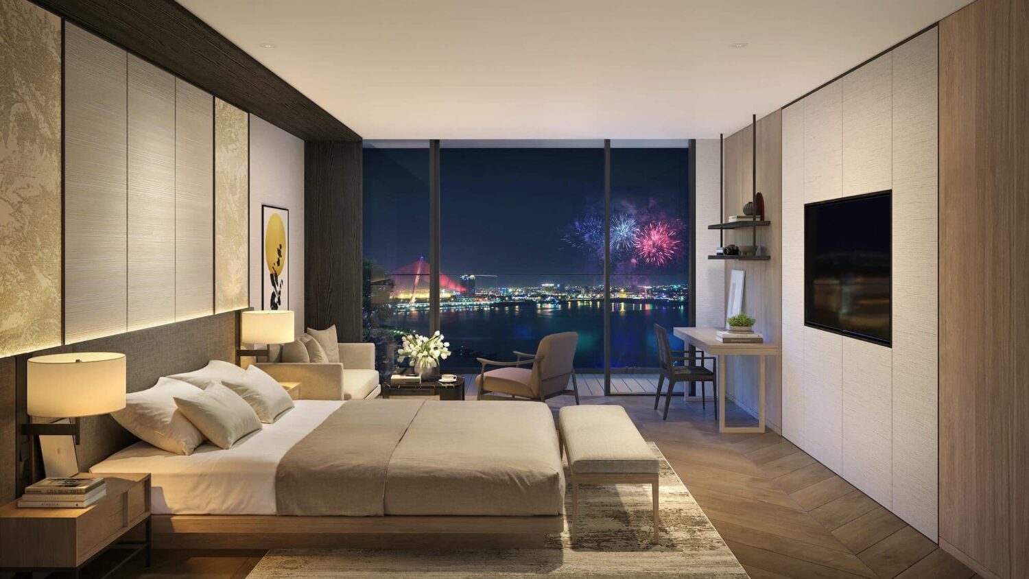 2-Bedroom-Apartment-at-Nobu-Residences-Da-Nang-Bedroom