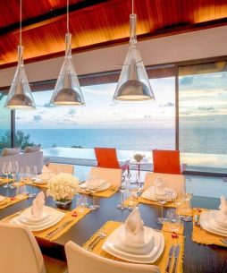 Exceptional villa Nai Thon Beach Phuket - Sea view from dining room